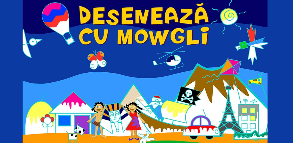Desenează cu Mowgli