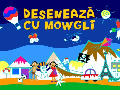Desenează cu Mowgli