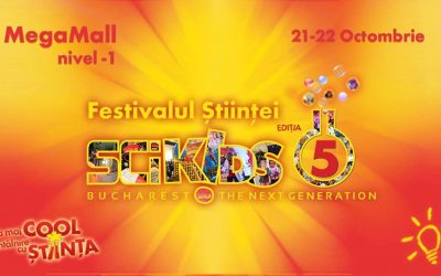 Copii, să experimentăm la SCIKiDS Festivalul Științei!